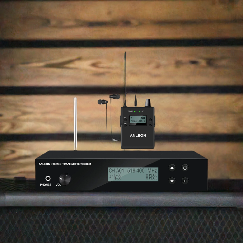 Sistema Inalámbrico Profesional Anleon S3 Kit Para Monitoreo In Ear