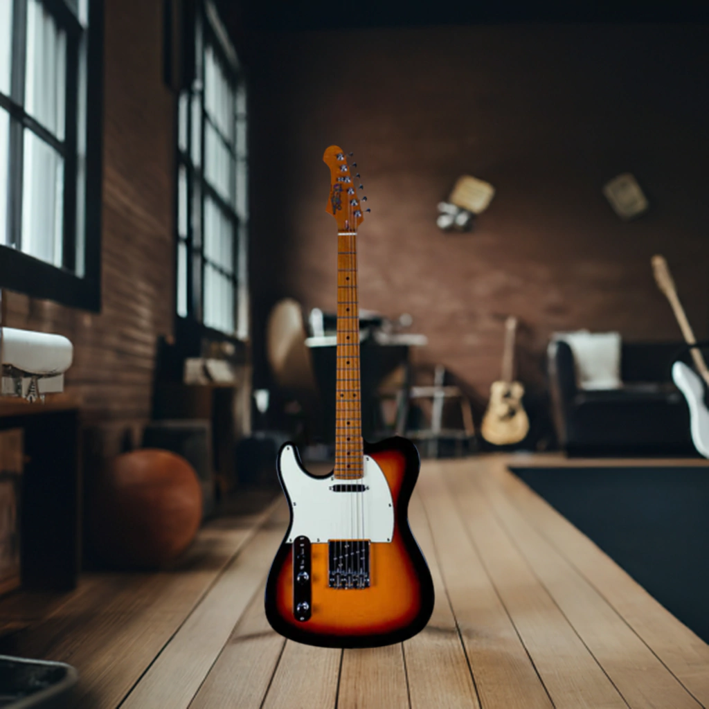 Guitarra Electrica Jet Guitars Jt300 Sb Lh Telecaster Zurda