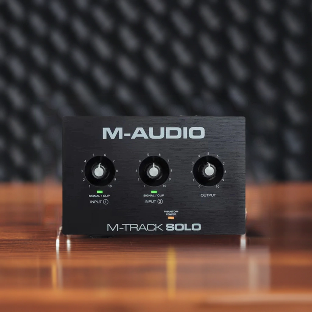 Placa De Audio M-Audio M-Track Solo Ii