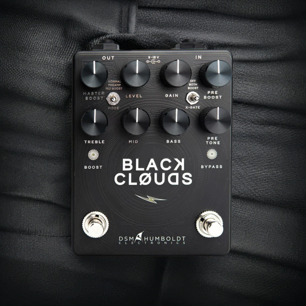 Pedal De Guitarra Dsm & Humboldt Electronics Black Clouds Distorsion