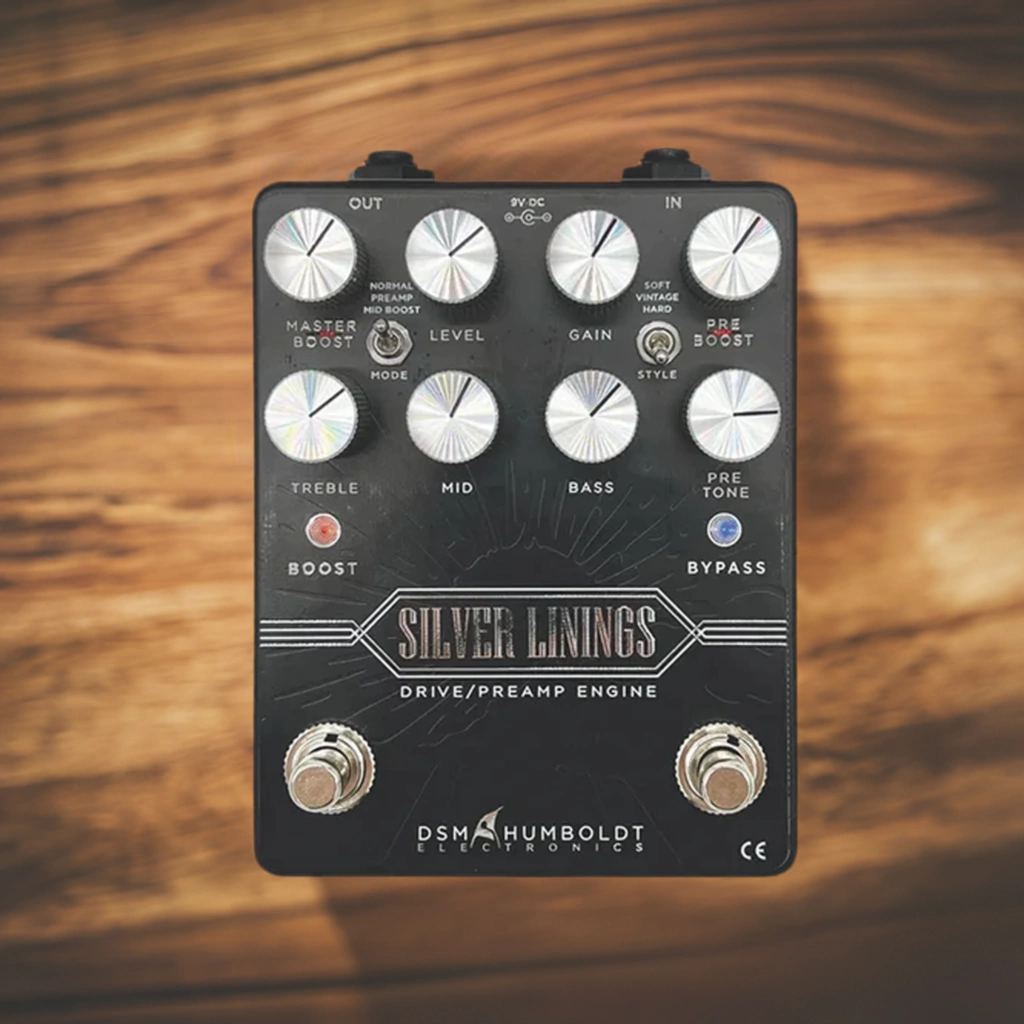 Pedal De Guitarra Dsm & Humboldt Electronics Silver Linings Drive Preamp