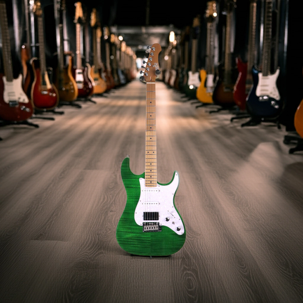 Guitarra Electrica Jet Guitars Js600 Tgr Stratocaster Hss