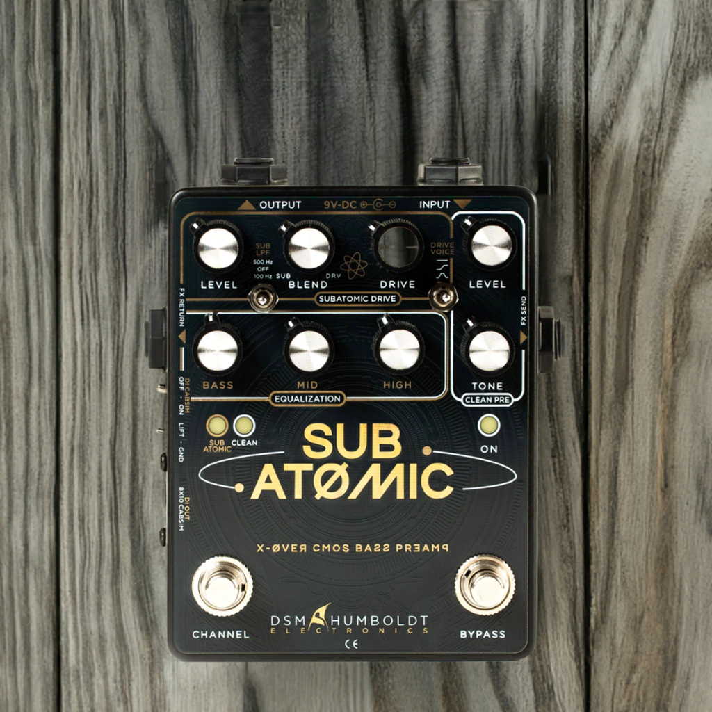 Pedal Dsm & Humboldt Sub-Atomic Preamplificador Para Bajo