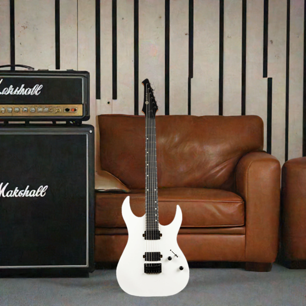 Guitarra Electrica Spira S400 Mwh White Satin