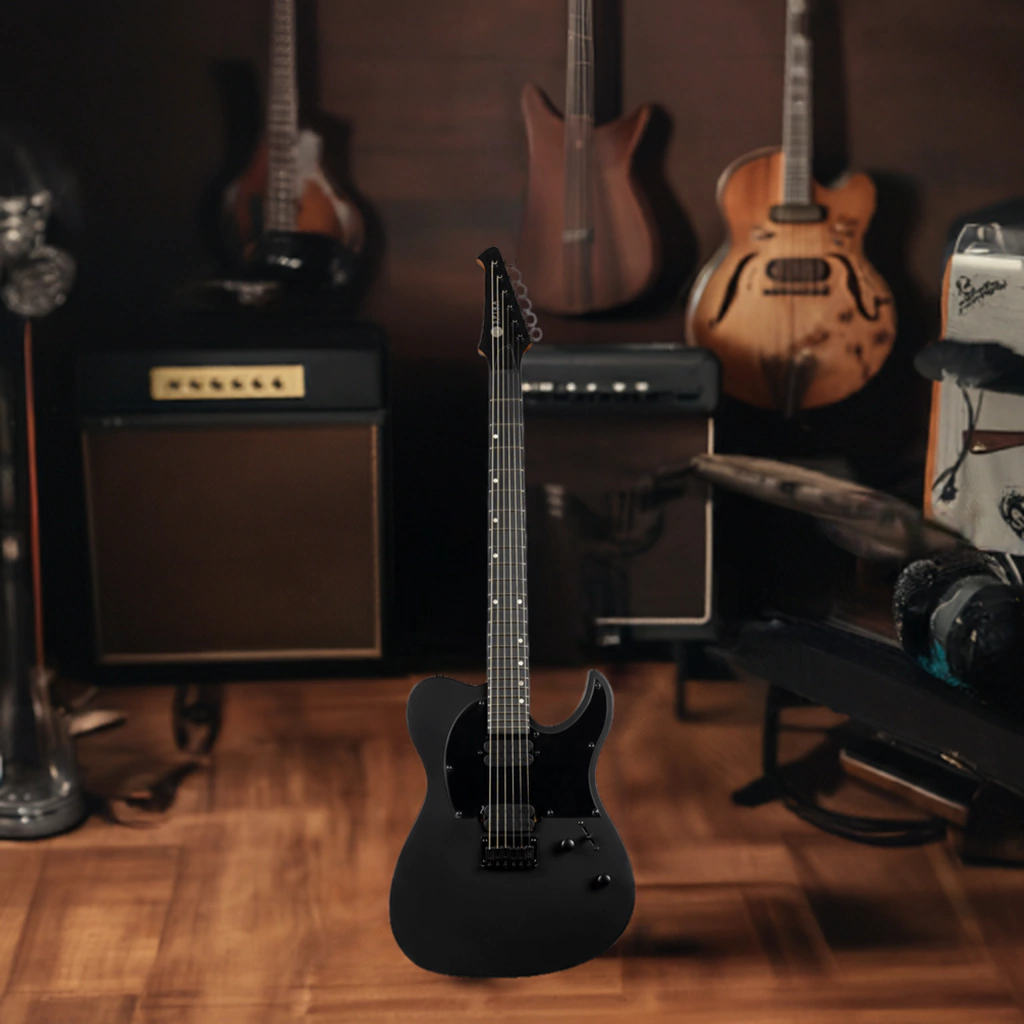 Guitarra Electrica Spira T400 Mbk Black Satin Telecaster