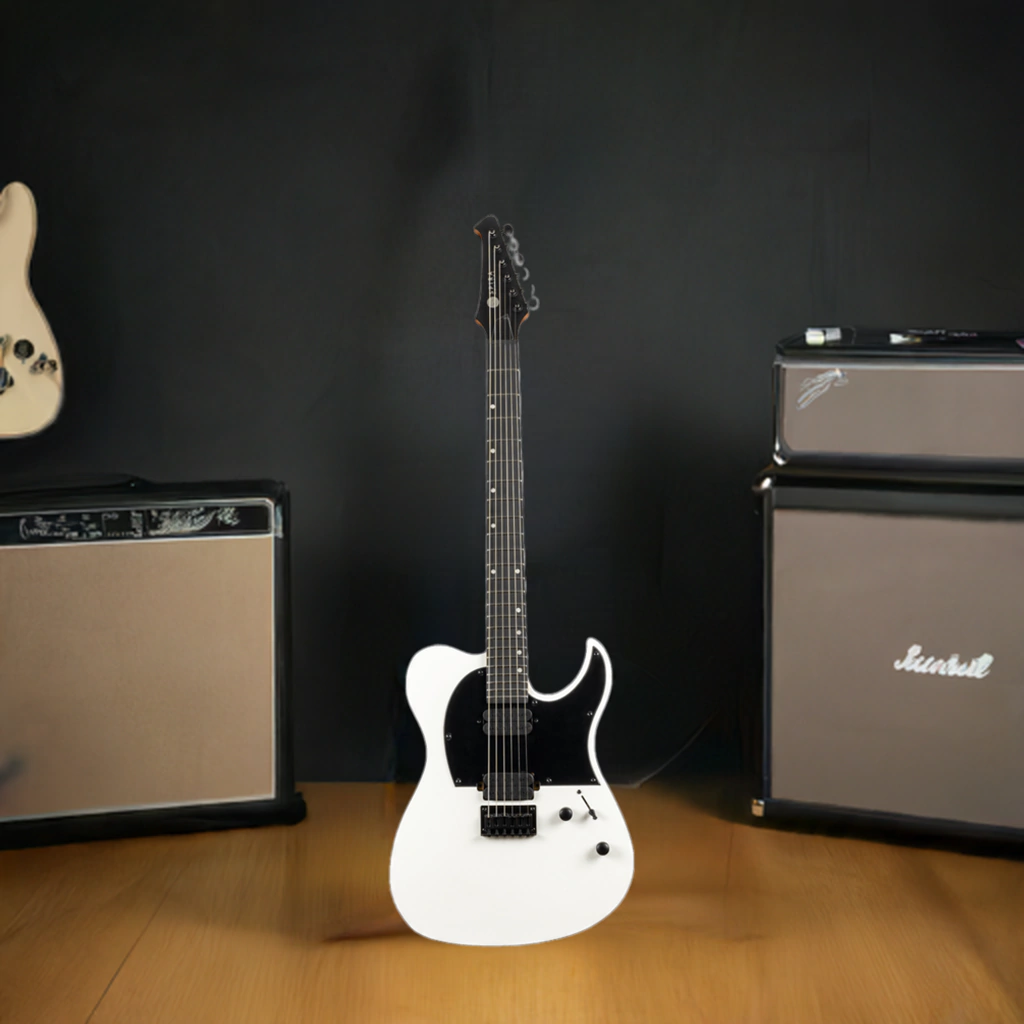 Guitarra Electrica Spira T400 Mwh White Satin Telecaster