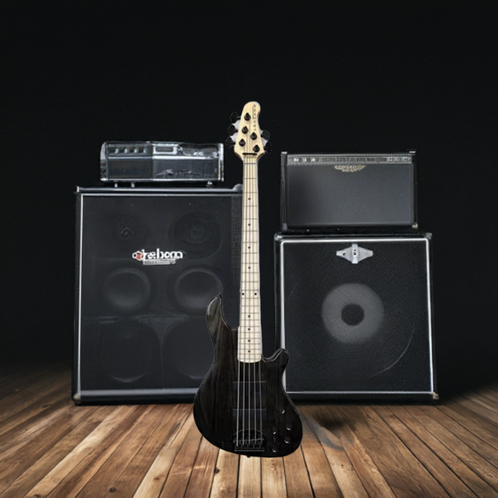 Bajo Lakland S55Os Skyline 5 Cuerdas Trans Black