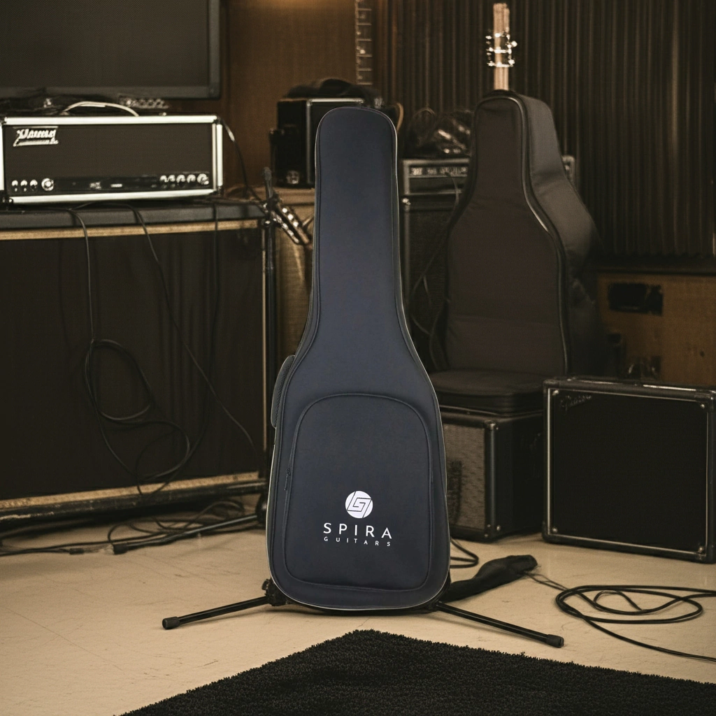 Funda Spira Guitars Sg30 Bk Para Guitarra Electrica