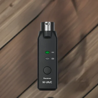 Receptor Inalámbrico M-Vave Wp7R Xlr Micrófono Audio