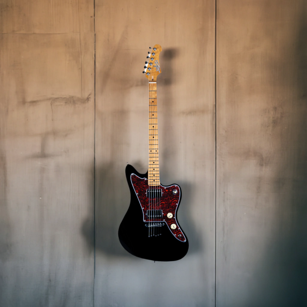 Guitarra Electrica Jet Guitars Jj350 Bk Jaguar