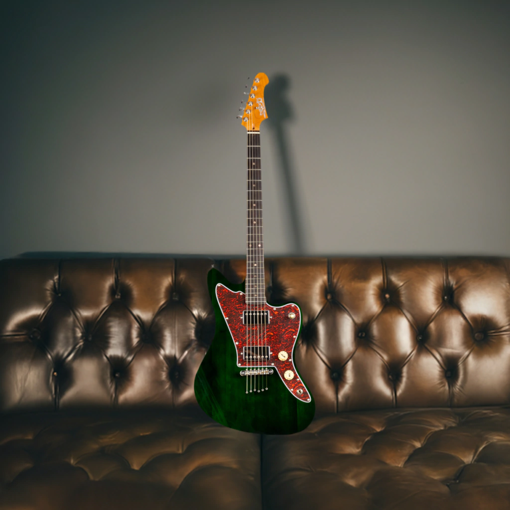 Guitarra Electrica Jet Guitars Jj350 Grr Jaguar