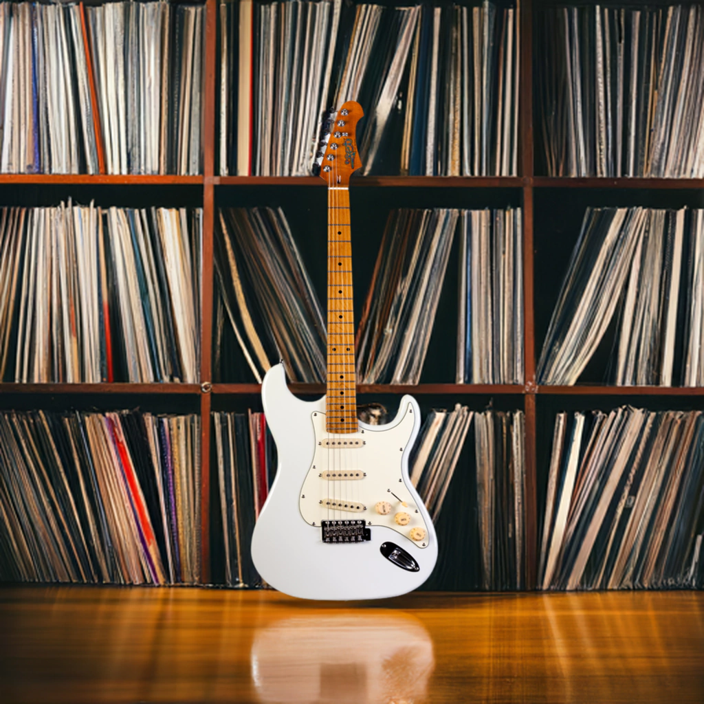 Guitarra Electrica Jet Guitars Js300 Ow Stratocaster Sss