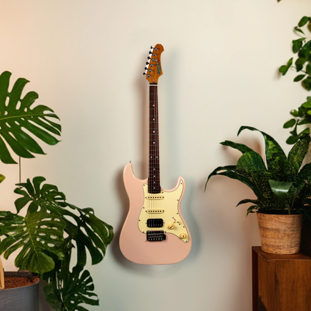 Guitarra Electrica Jet Guitars Js400 Pkr Stratocaster Hss