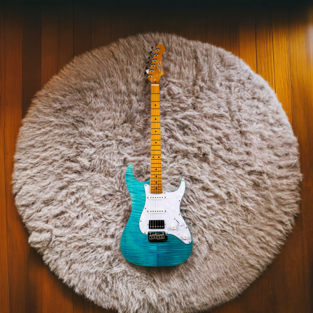 Guitarra Electrica Jet Guitars Js450 Obl Stratocaster Hss