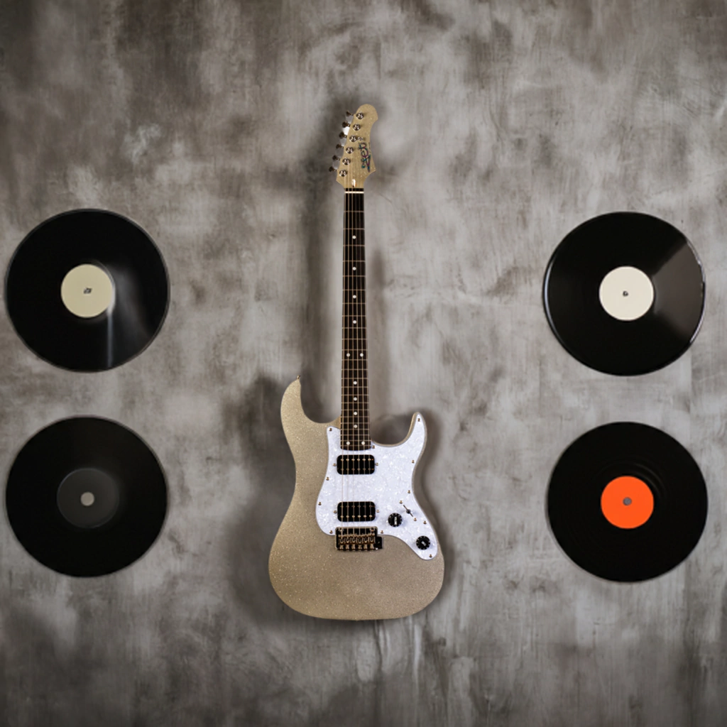 Guitarra Electrica Jet Guitars Js500 Sls Stratocaster Hh