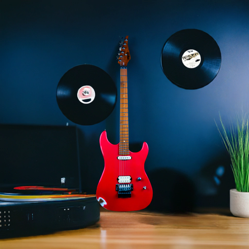 Guitarra Electrica Jet Guitars Js850 Fr Relic Red