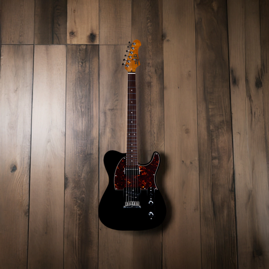 Guitarra Electrica Jet Guitars Jt350 Bkr Telecaster