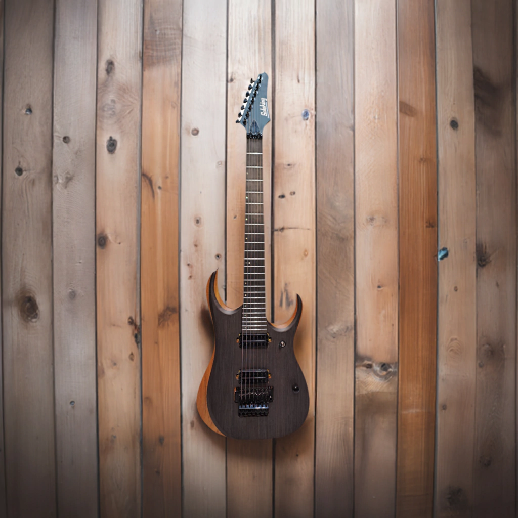 Guitarra Eléctrica Soloking Els-7 Fr Natural Floyd Rose 7 Cuerdas