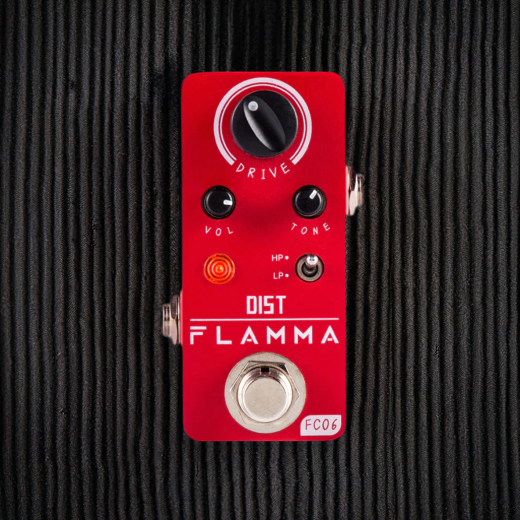Pedal Mini De Distorisión Para Guitarra Eléctrica Flamma Fc06