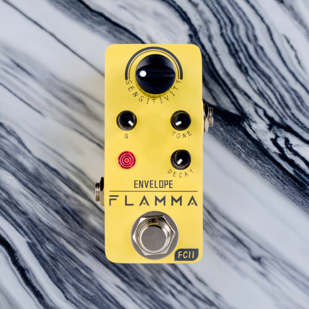 Pedal Mini De Filtro Envelope Auto Wah Para Guitarra Bajo Eléctrica Flamma Fc11