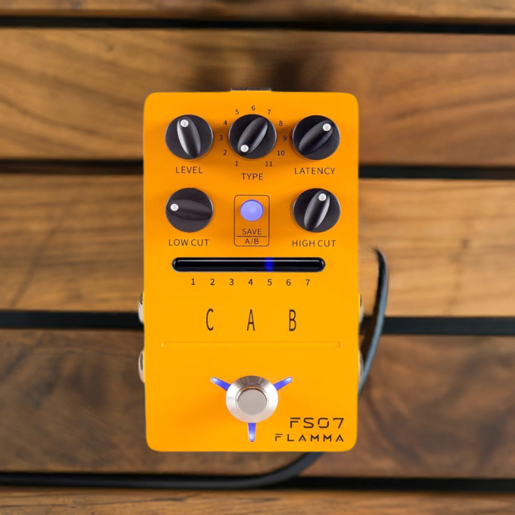Pedal Cab Sim Simulador De Gabinete Parlante Flamma Fs07