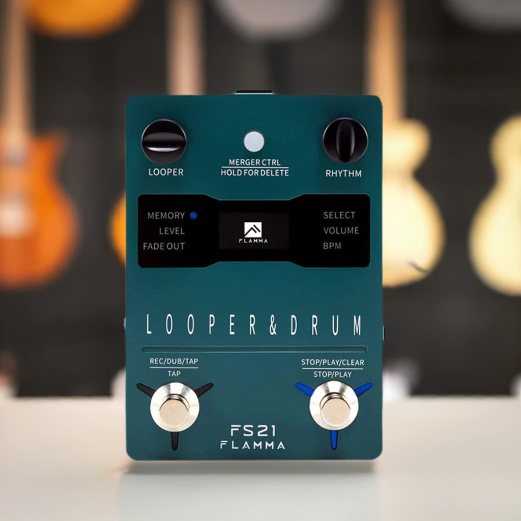 Pedal De Ritmos Y Loop Flamma Fs21 Drum Loop