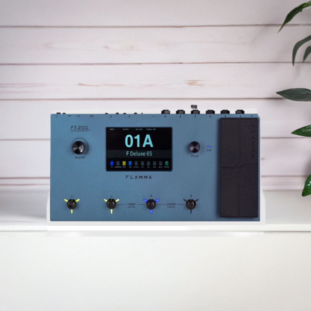 Pedalera Multiefecto Para Guitarra Flamma Fx200 Ir'S