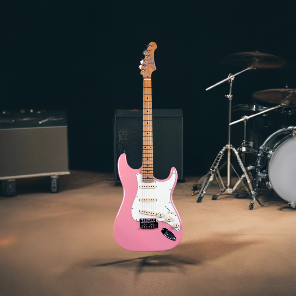 Guitarra Electrica Jet Guitars Js300 Bgd Stratocaster Sss