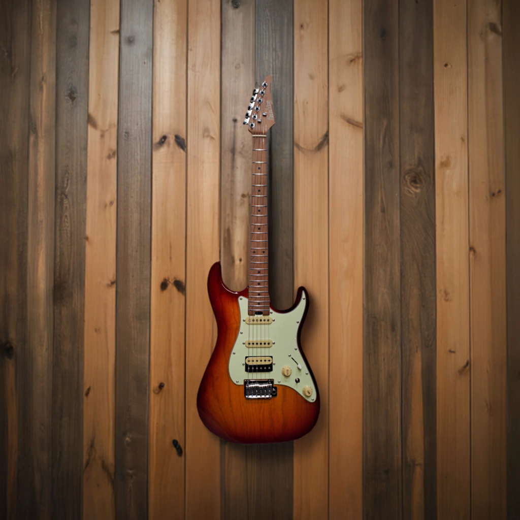 Guitarra Eléctrica Soloking Stratocaster Ms1 Classic Hss Plasma Red Burst