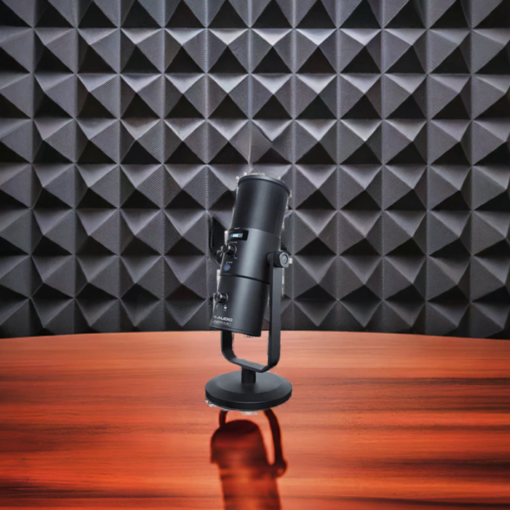 Micrófono Condenser Multipatrón Usb M-Audio Uber Mic