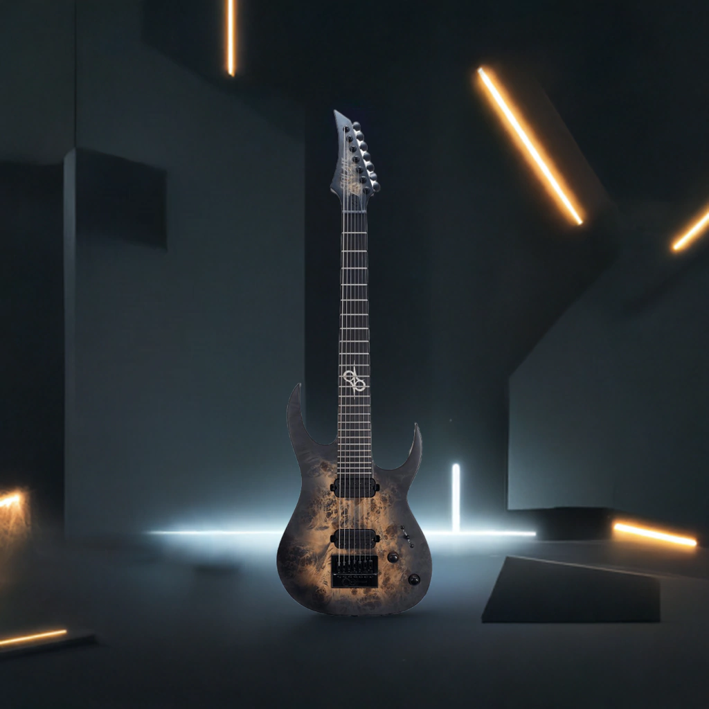 Guitarra Electrica Solar S1.7Pb Poplar Burst Matte 7 Cuerdas