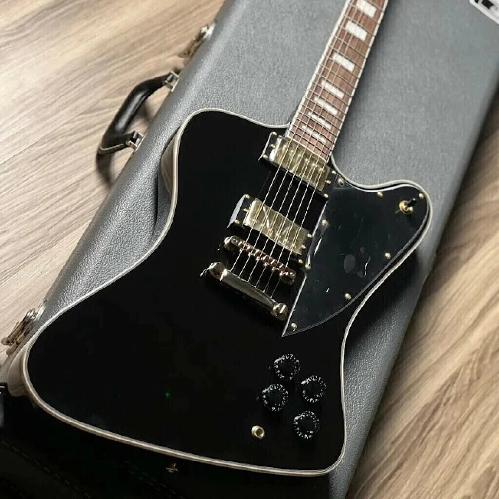 Guitarra Eléctrica Soloking Fb Custom In Black Beauty With Gold Hardware Jescar