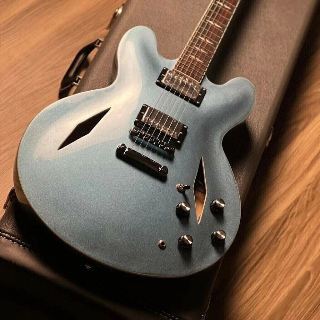 Guitarra Eléctrica Soloking Sdg-335 Dave Grohl Style Tribute In Pelham Blue