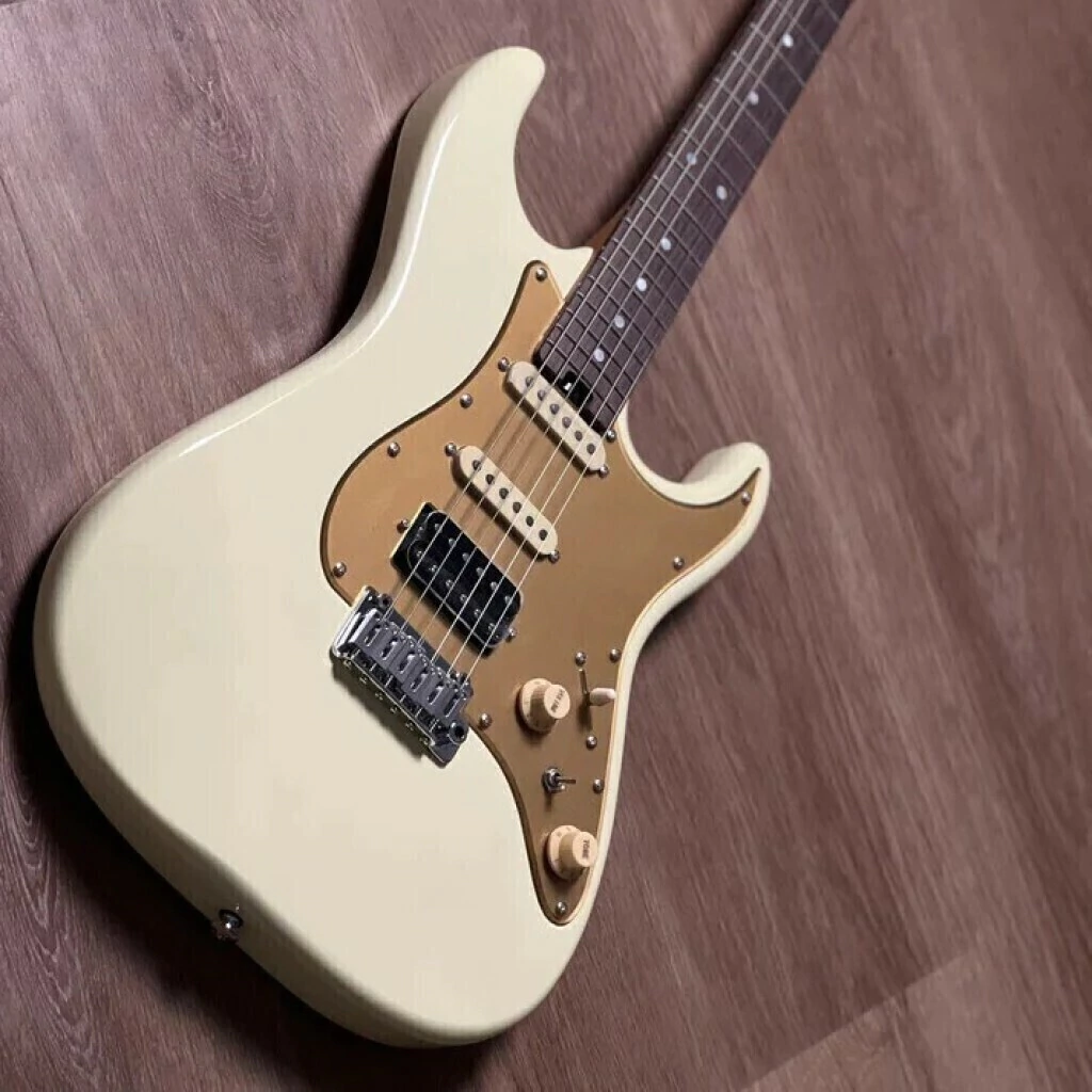 Guitarra Eléctrica Soloking Ms-1 Classic Mkii In White Blonde With Rosewood Fb Nafiri Special Run