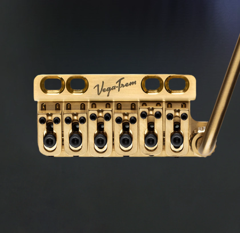 Puente Trémolo Para Guitarra Eléctrica Vegatrem Vt1 Ultra Trem Standar (Gold)