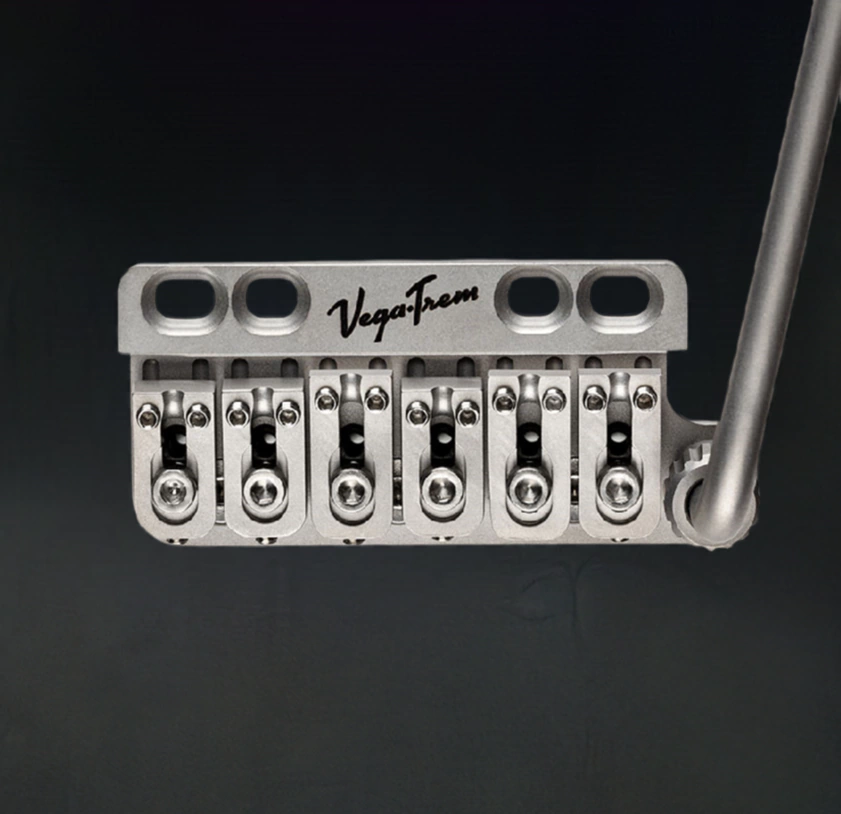 Puente Trémolo Para Guitarra Eléctrica Vegatrem Vt1 Ultra Trem Estándar (Satinado)