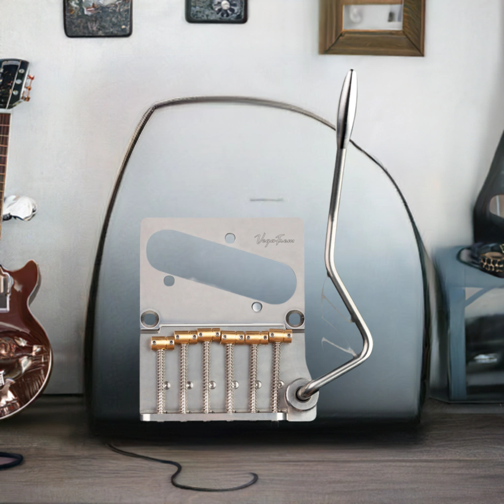 Puente Trémolo Vegatrem Vt2 Teletrem Para Guitarra Telecaster