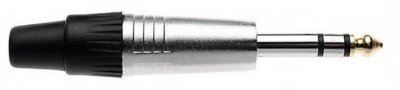 1/4" JACK PLUG GOLD STAGG