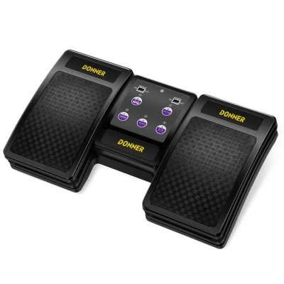 PEDAL DE CAMBIO DE PAGINA INALAMBRICO DONNER DMB1-DURACION BATERIA +DE 50HS