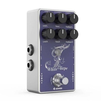 PEDAL DE EFECTO DONNER DELAY ANALOGICO 2 CANALES-PARA GUITARRA BAJO SINTETIZADOR BATERIA