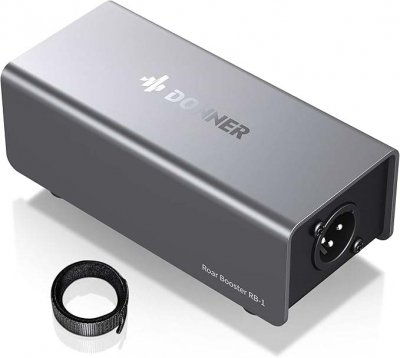 PREAMPLIFICADOR DONNER RB1 PARA MICROFONO-MEJORA RECEPCION-ELIMINA RUIDOS-CIRCUITO CRYSTALTONE
