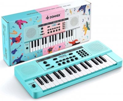 TECLADO DIGITAL DONNER DEK32A 32 NOTAS-LED-MODO APRENDIZAJE