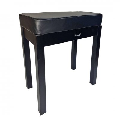 TABURETE DE PIANO LEONARD-COLOR NEGRO