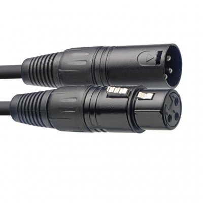 CABLE STAGG DMX XLR XLR 20MTS 3P