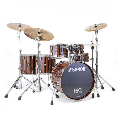 BATERIA SONOR AQ2 150 ANIVERSARIO-6 CUERPOS-COLOR EBONY VENEER