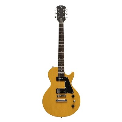 GUITARRA ELECTRICA STAGG LES PAUL P90-COLOR VINTAGE YELLOW