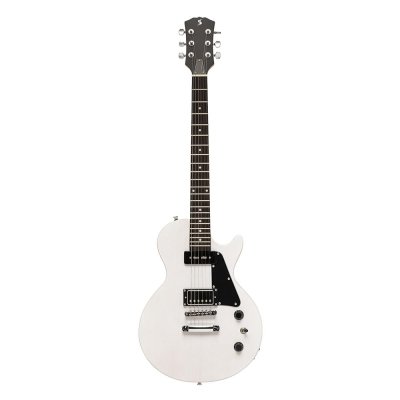GUITARRA ELECTRICA STAGG LES PAUL P90-COLOR VINTAGE WHITE