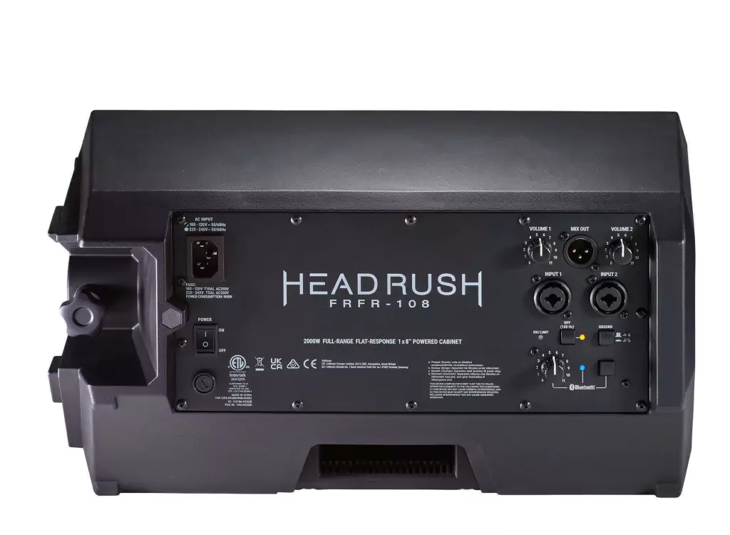 Parlante Potenciado Headrush Frfr108 MKII 8'' 2000 Watts Bluetooth - Imagen 3