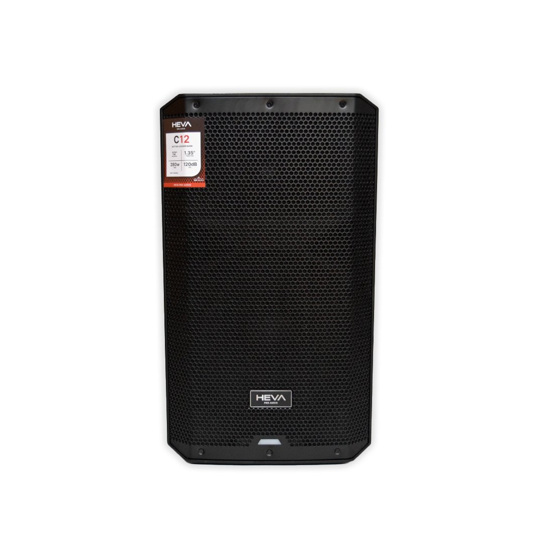 Bafle activo Heva pro audio 12" bluetooth-3 canales-2 vias c12