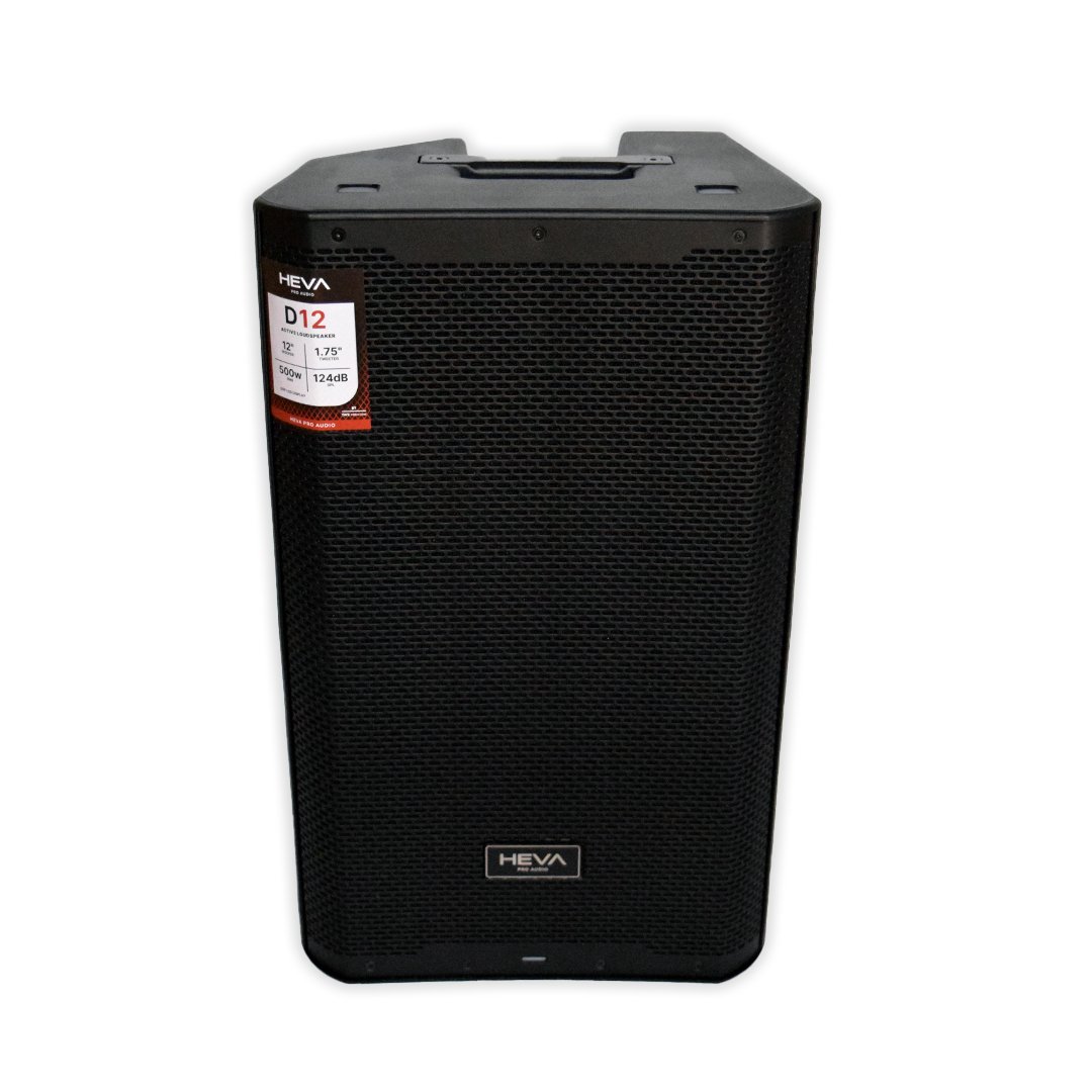 Bafle activo Heva pro audio 12" bluetooth-3 canales-2 vias d12